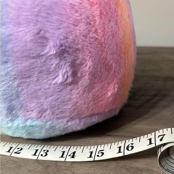 NWT PEEPS ANIMAL ADVENTURE 16 INCH RAINBOW PLUSH BUNNY PEEP - Picture 8 of 11